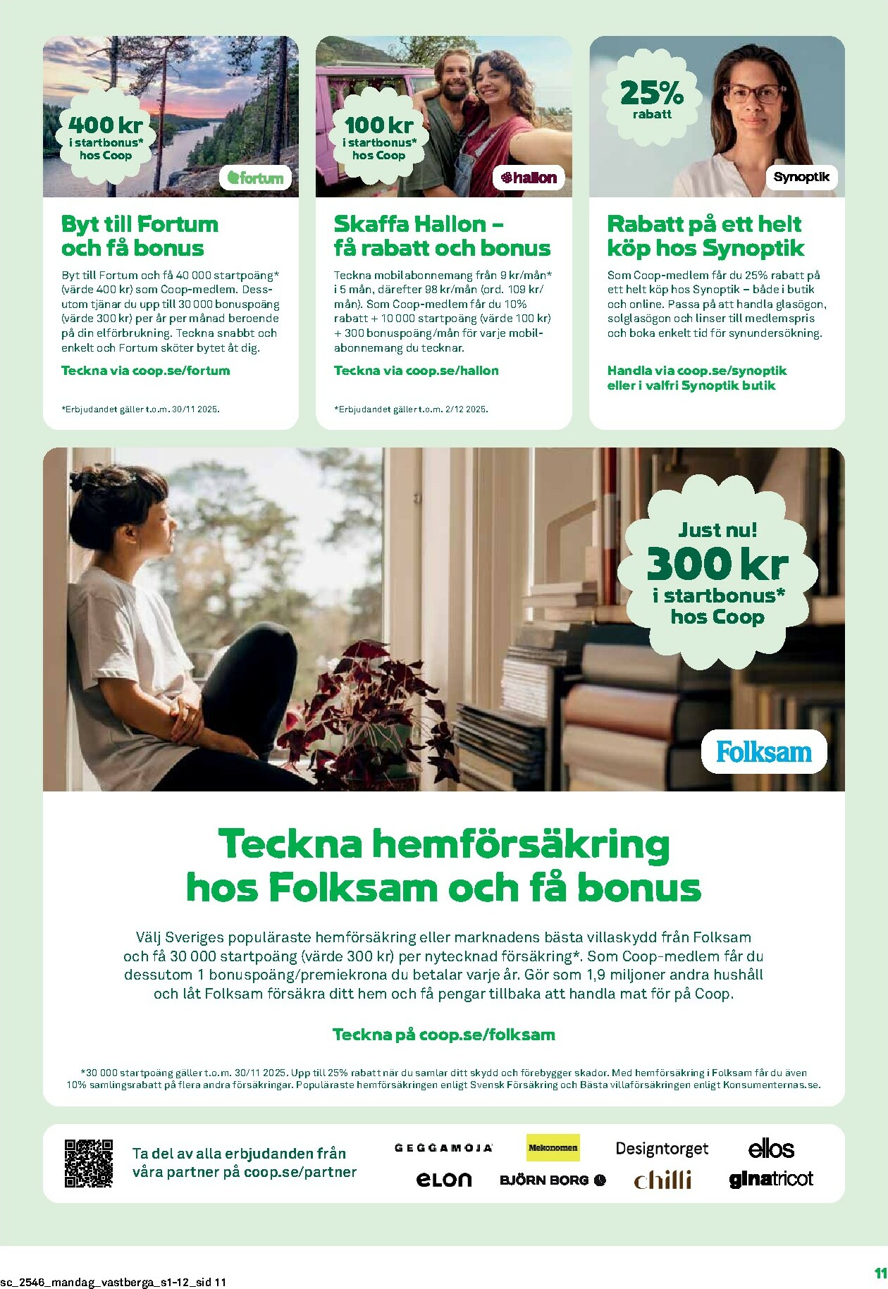 coop - Stora Coop-reklambladet giltigt från 10/11 - 16/11 - page: 11