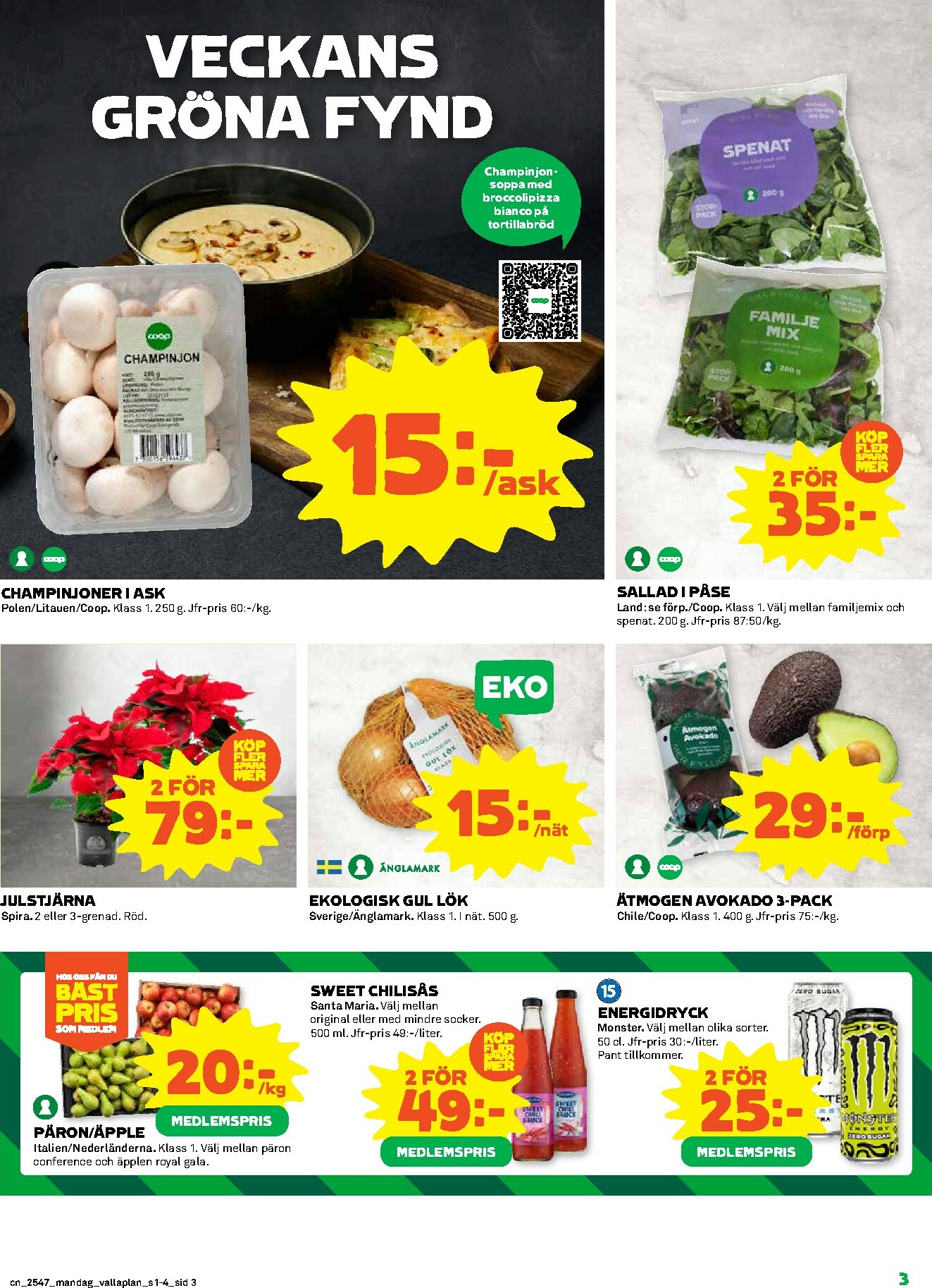 coop - Coop-reklambladet giltigt från 17/11 - 23/11 - page: 3