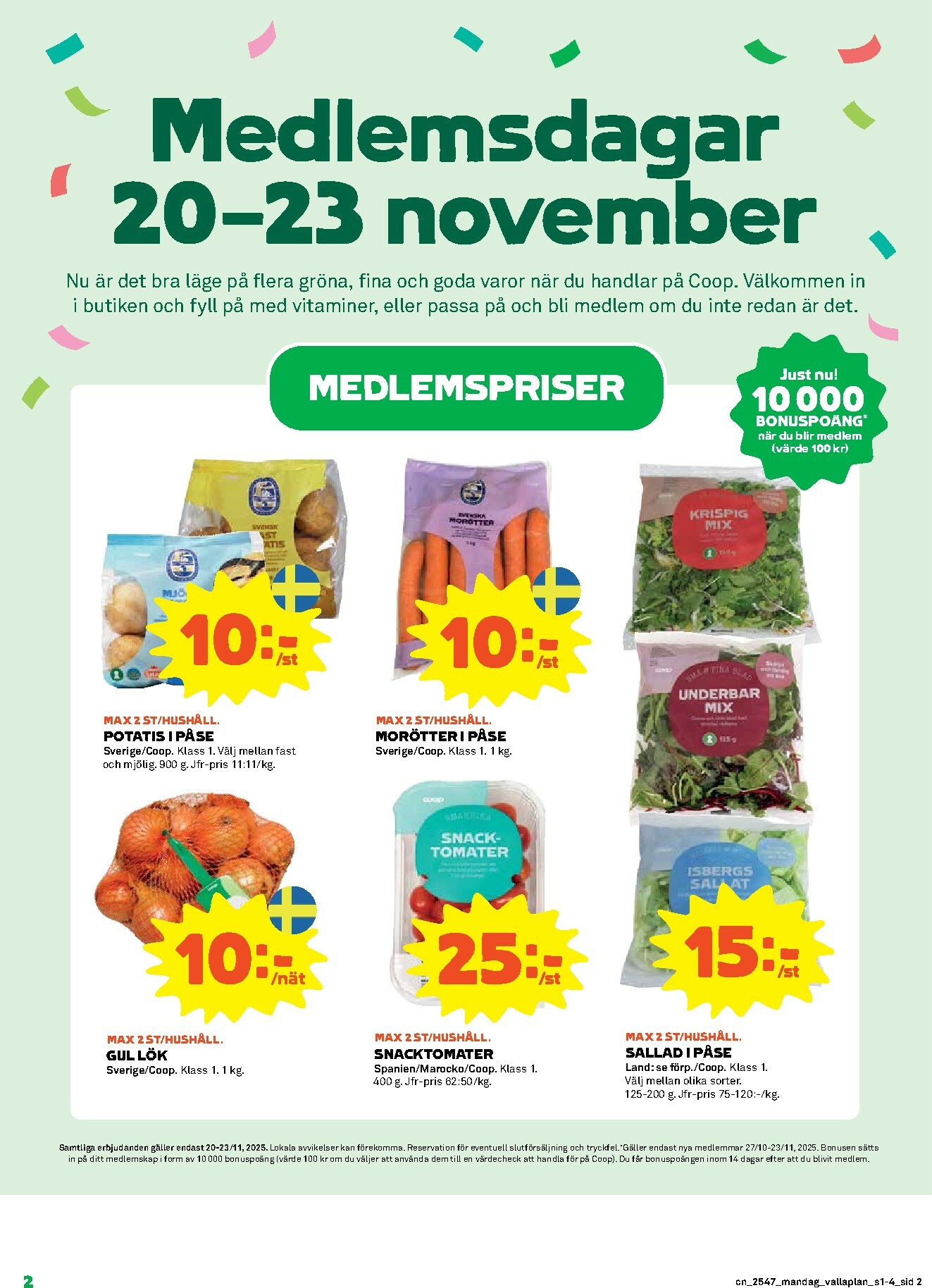 coop - Coop-reklambladet giltigt från 17/11 - 23/11 - page: 2