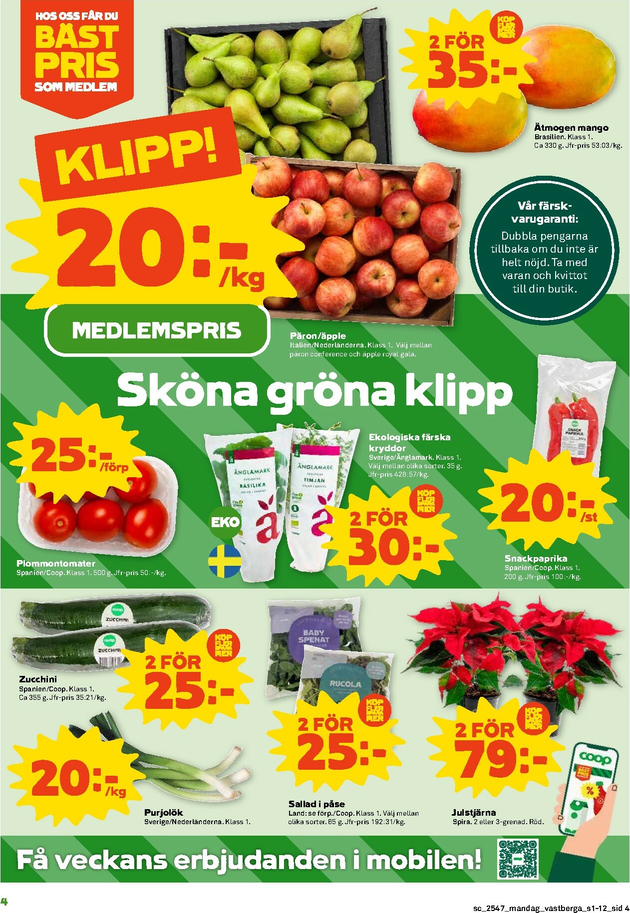 coop - Stora Coop-reklambladet giltigt från 17/11 - 23/11 - page: 4