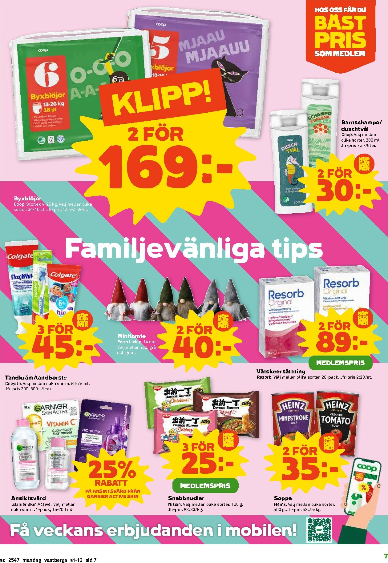 coop - Stora Coop-reklambladet giltigt från 17/11 - 23/11 - page: 7