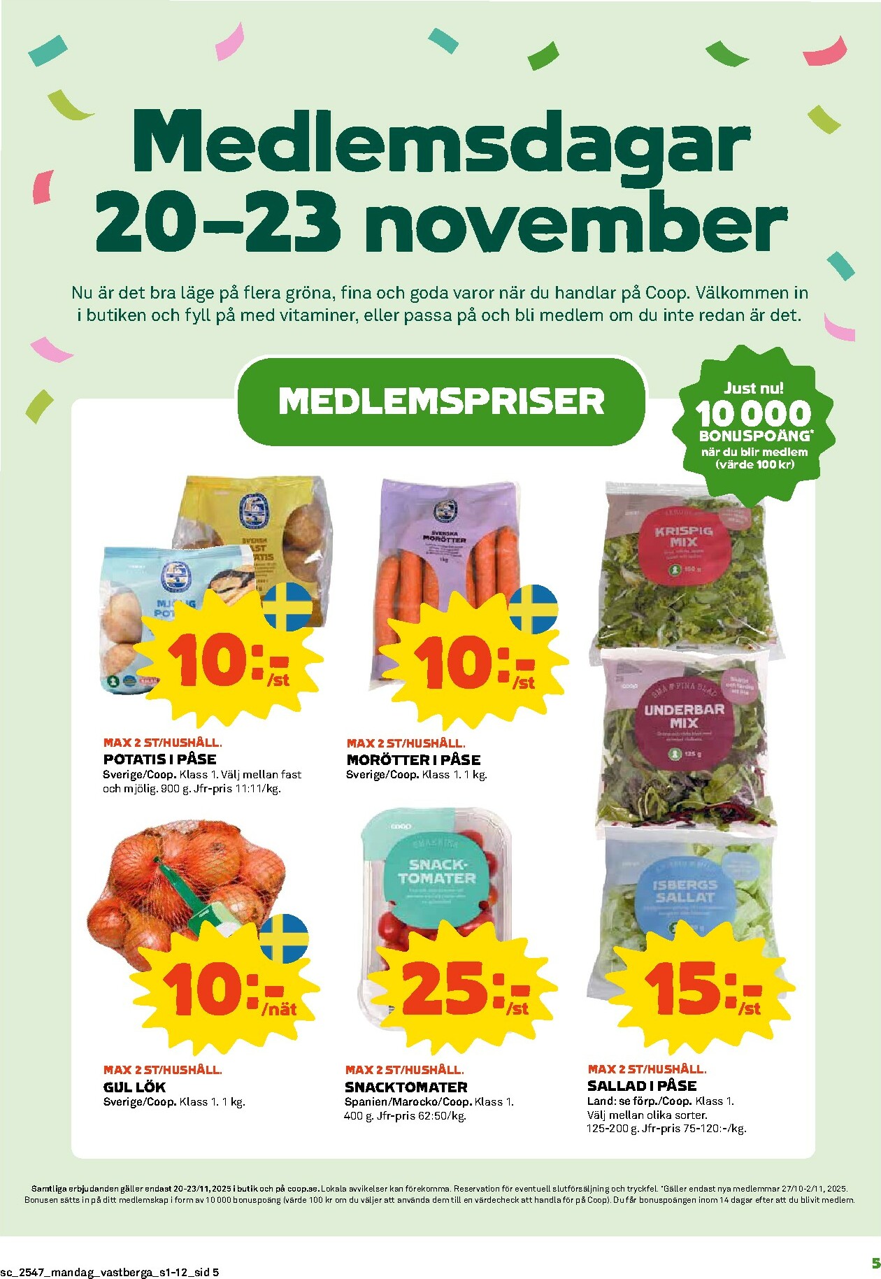 coop - Stora Coop-reklambladet giltigt från 17/11 - 23/11 - page: 5