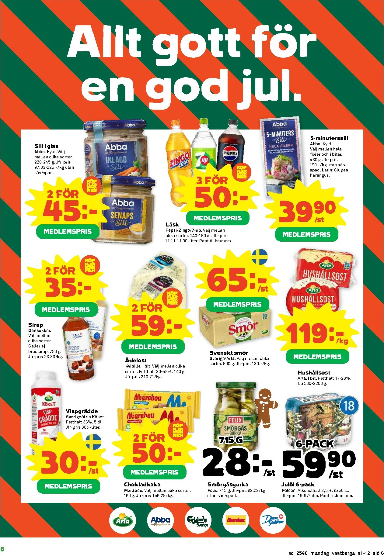coop - Stora Coop-reklambladet giltigt från 24/11 - 30/11 - page: 6