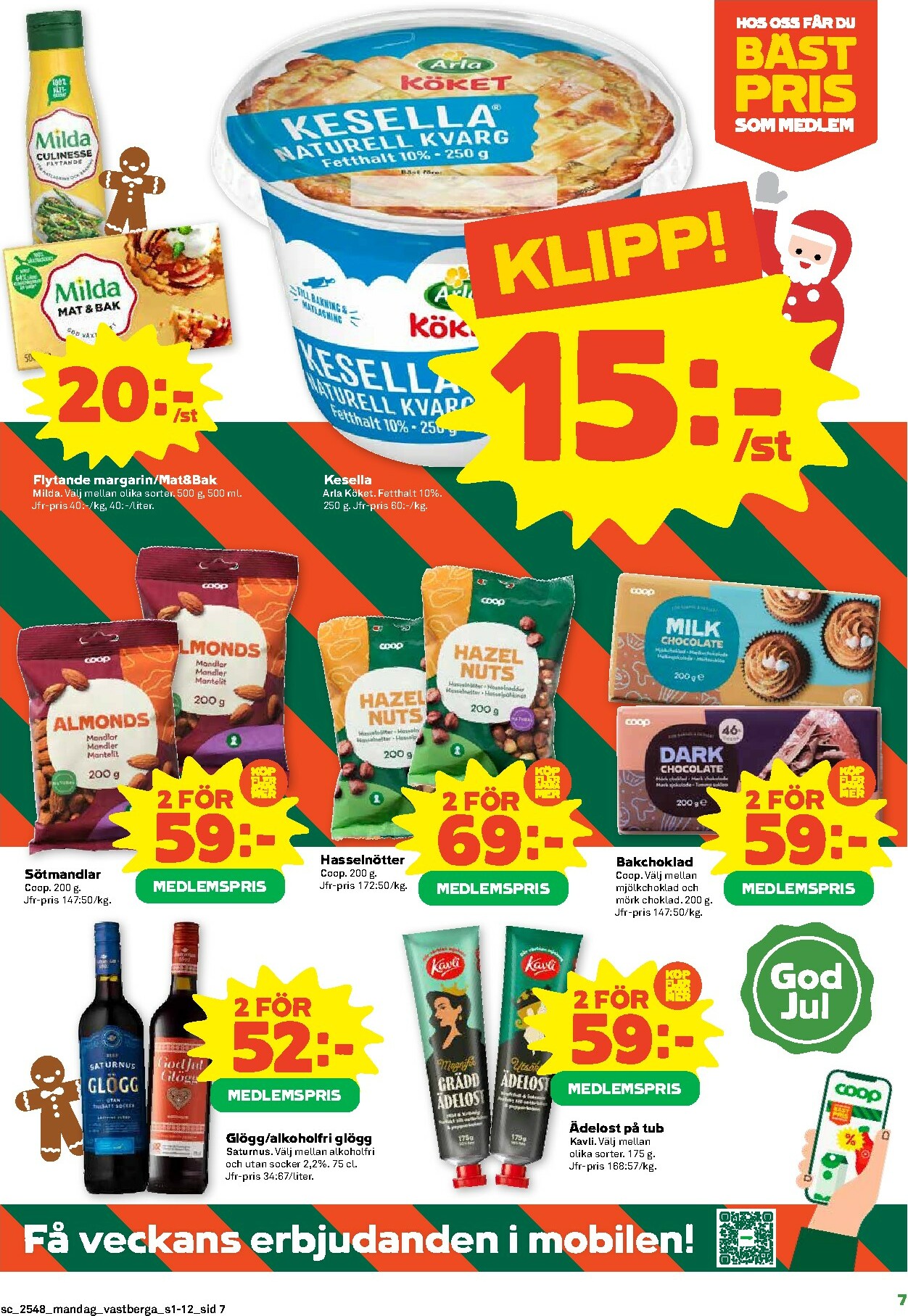 coop - Stora Coop-reklambladet giltigt från 24/11 - 30/11 - page: 7