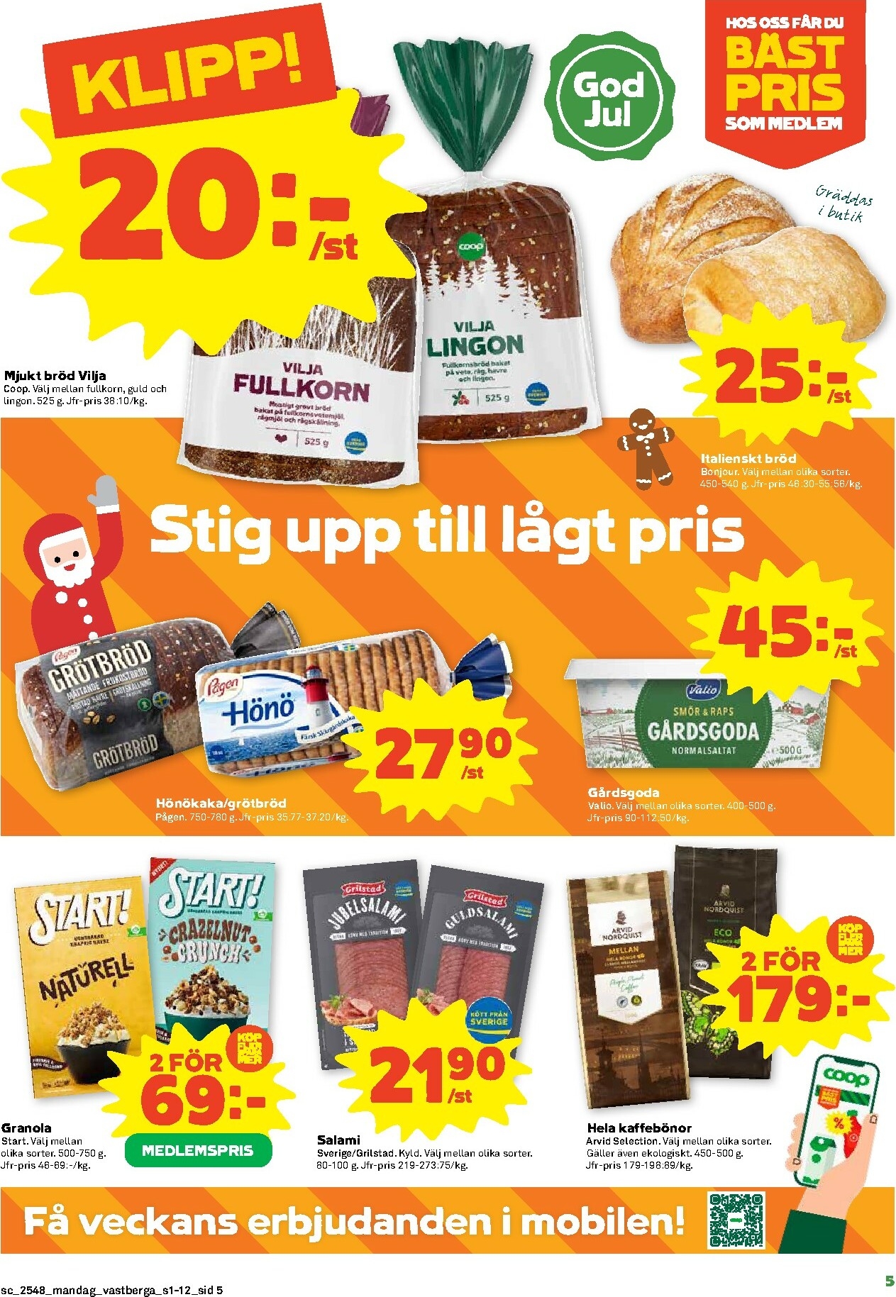 coop - Stora Coop-reklambladet giltigt från 24/11 - 30/11 - page: 5