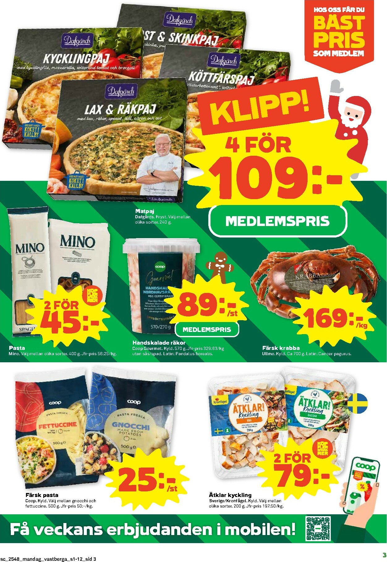 coop - Stora Coop-reklambladet giltigt från 24/11 - 30/11 - page: 3