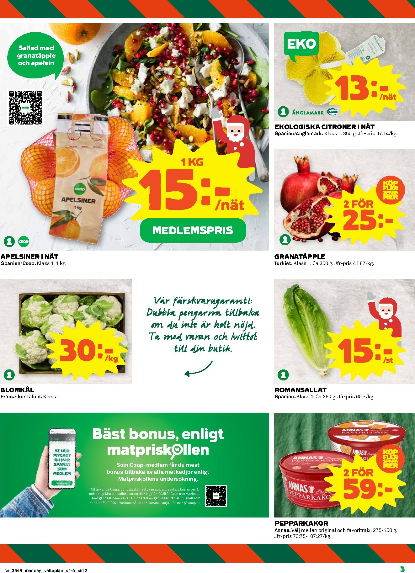 coop - Coop-reklambladet giltigt från 24/11 - 30/11 - page: 3