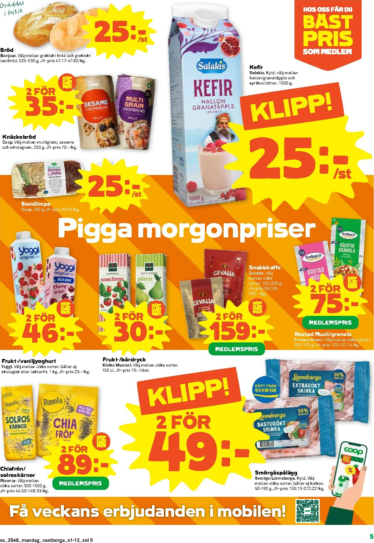 coop - Stora Coop-reklambladet giltigt från 01/12 - 07/12 - page: 5