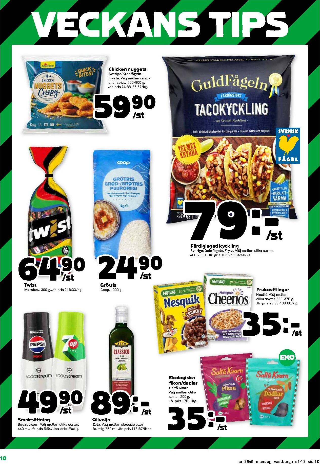 coop - Stora Coop-reklambladet giltigt från 01/12 - 07/12 - page: 10