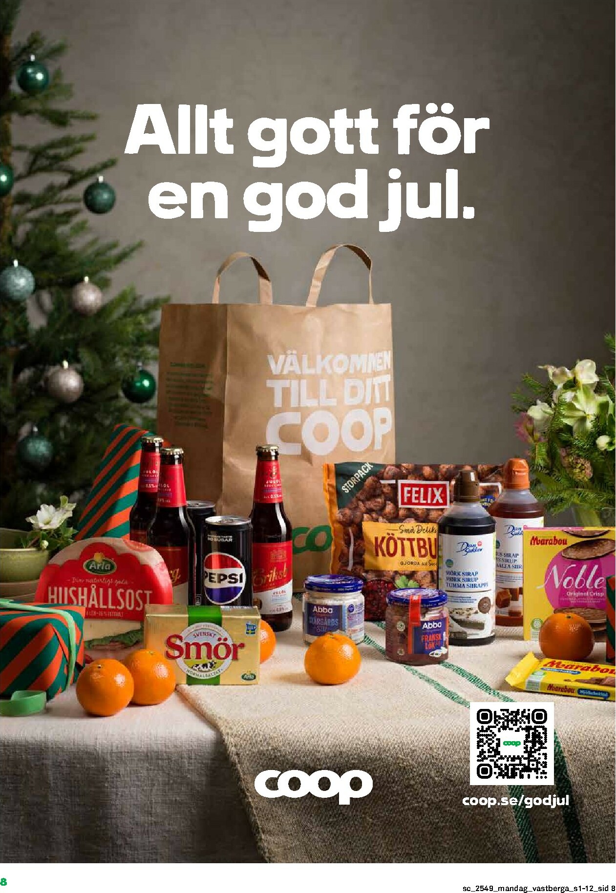 coop - Stora Coop-reklambladet giltigt från 01/12 - 07/12 - page: 8