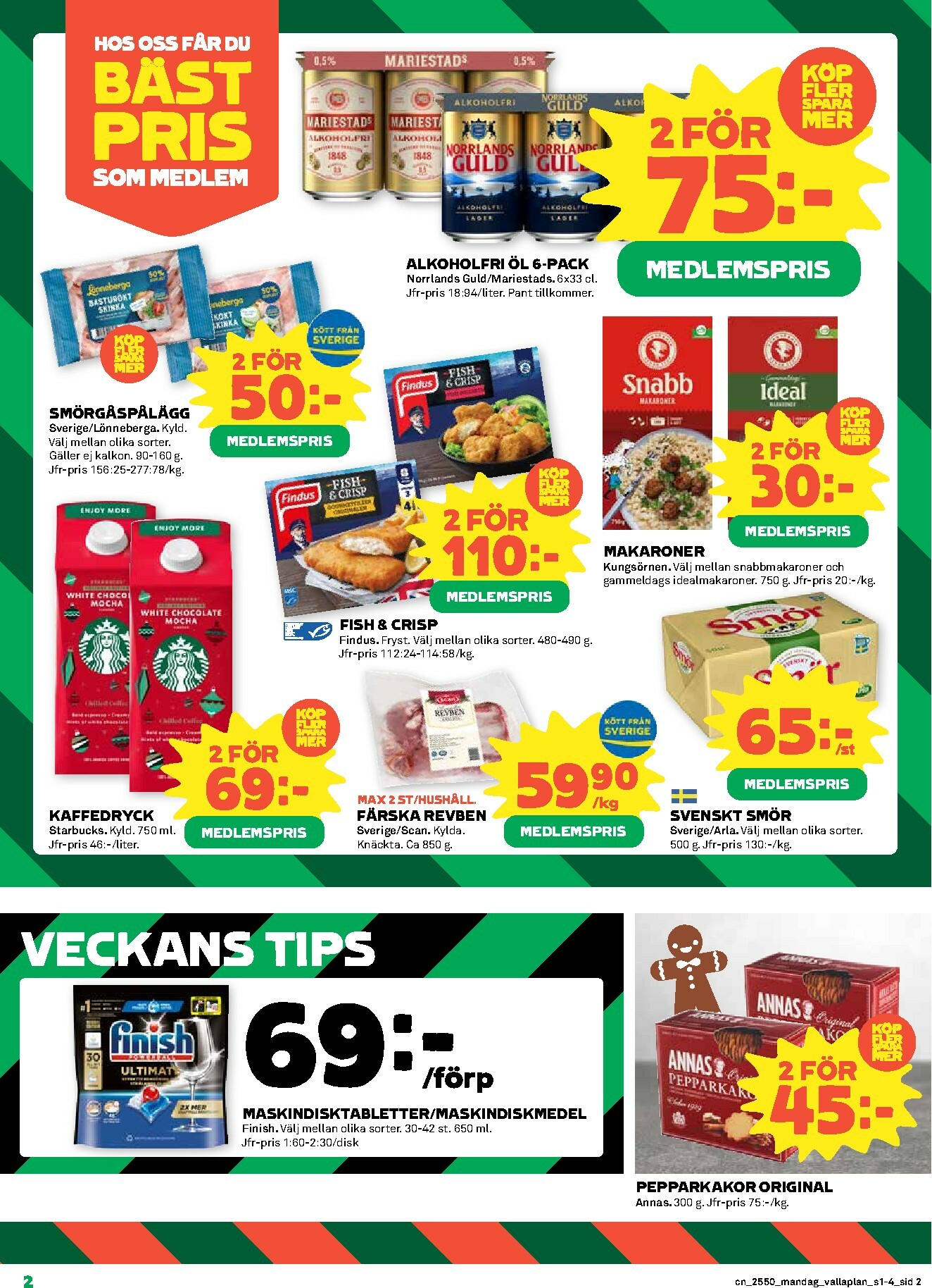 coop - Coop-reklambladet giltigt från 08/12 - 14/12 - page: 2