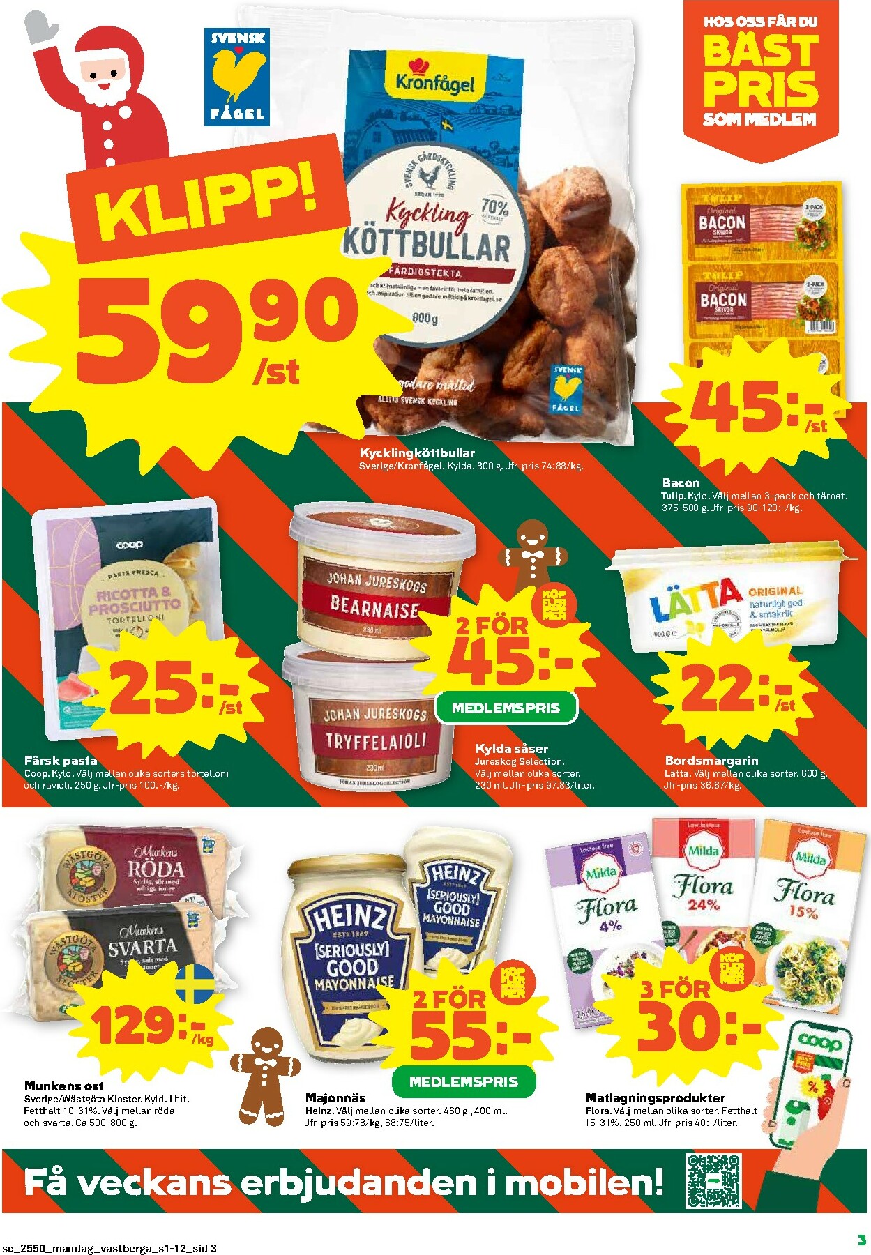 coop - Stora Coop-reklambladet giltigt från 08/12 - 14/12 - page: 3