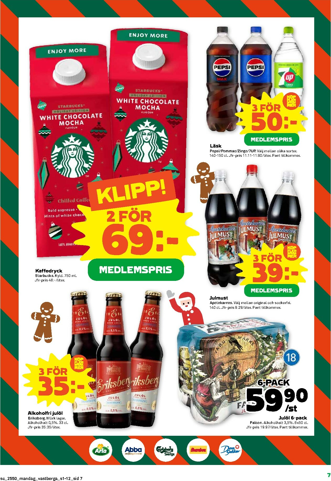coop - Stora Coop-reklambladet giltigt från 08/12 - 14/12 - page: 7