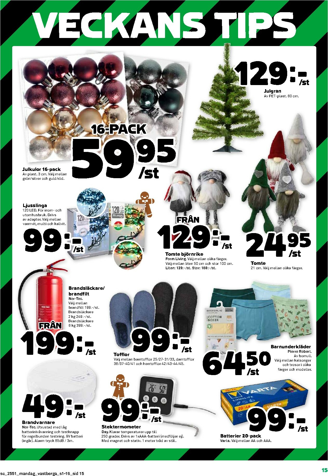 coop - Stora Coop-reklambladet giltigt från 15/12 - 24/12 - page: 15