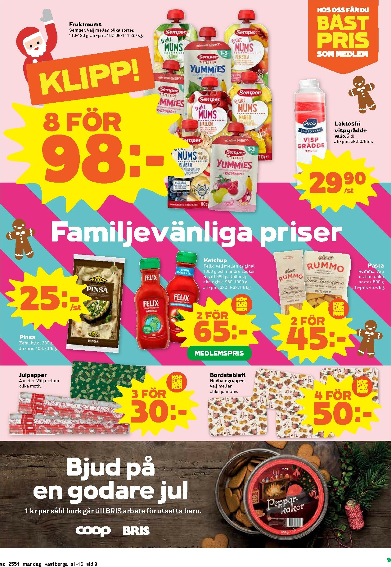 coop - Stora Coop-reklambladet giltigt från 15/12 - 24/12 - page: 9