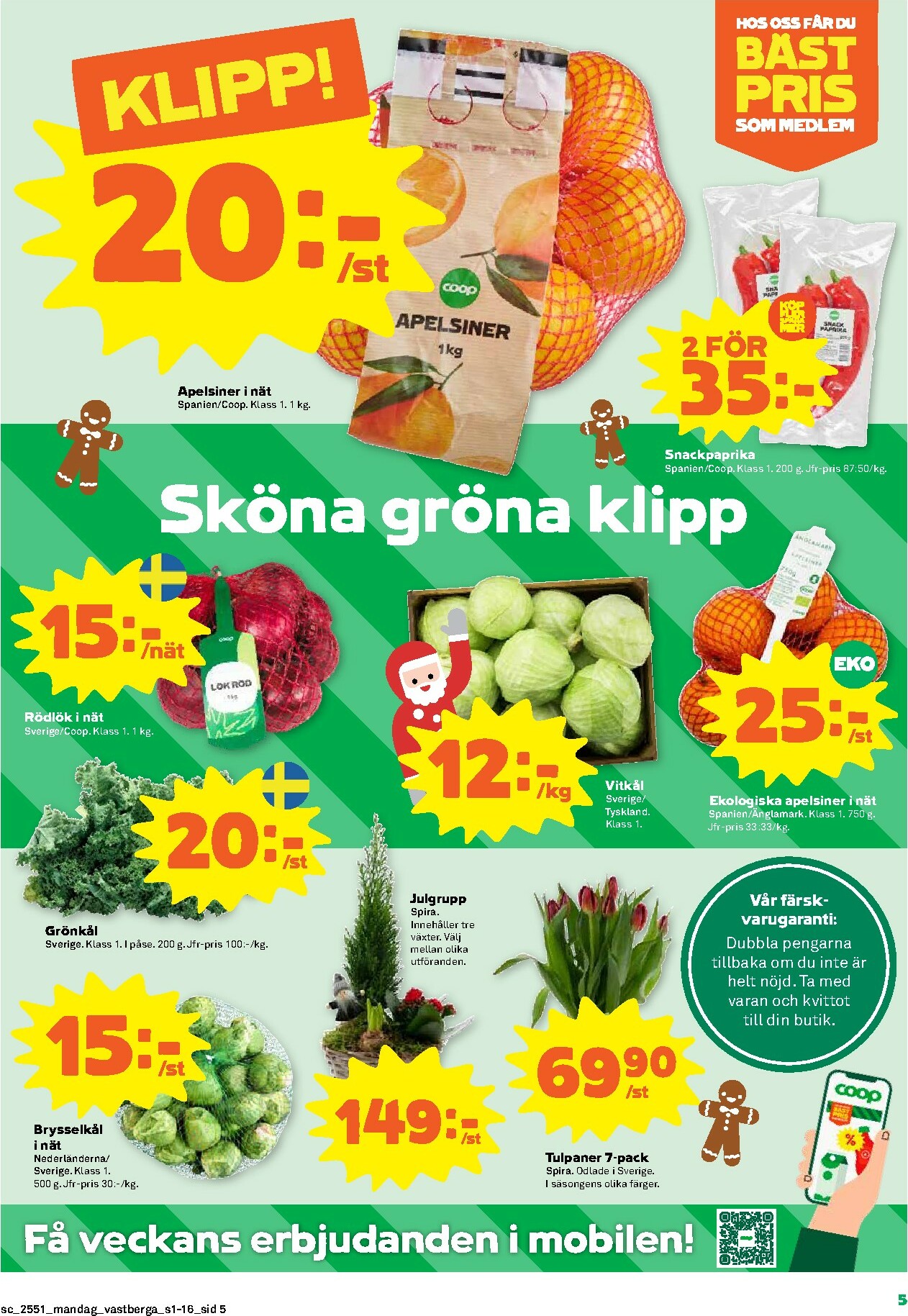 coop - Stora Coop-reklambladet giltigt från 15/12 - 24/12 - page: 5