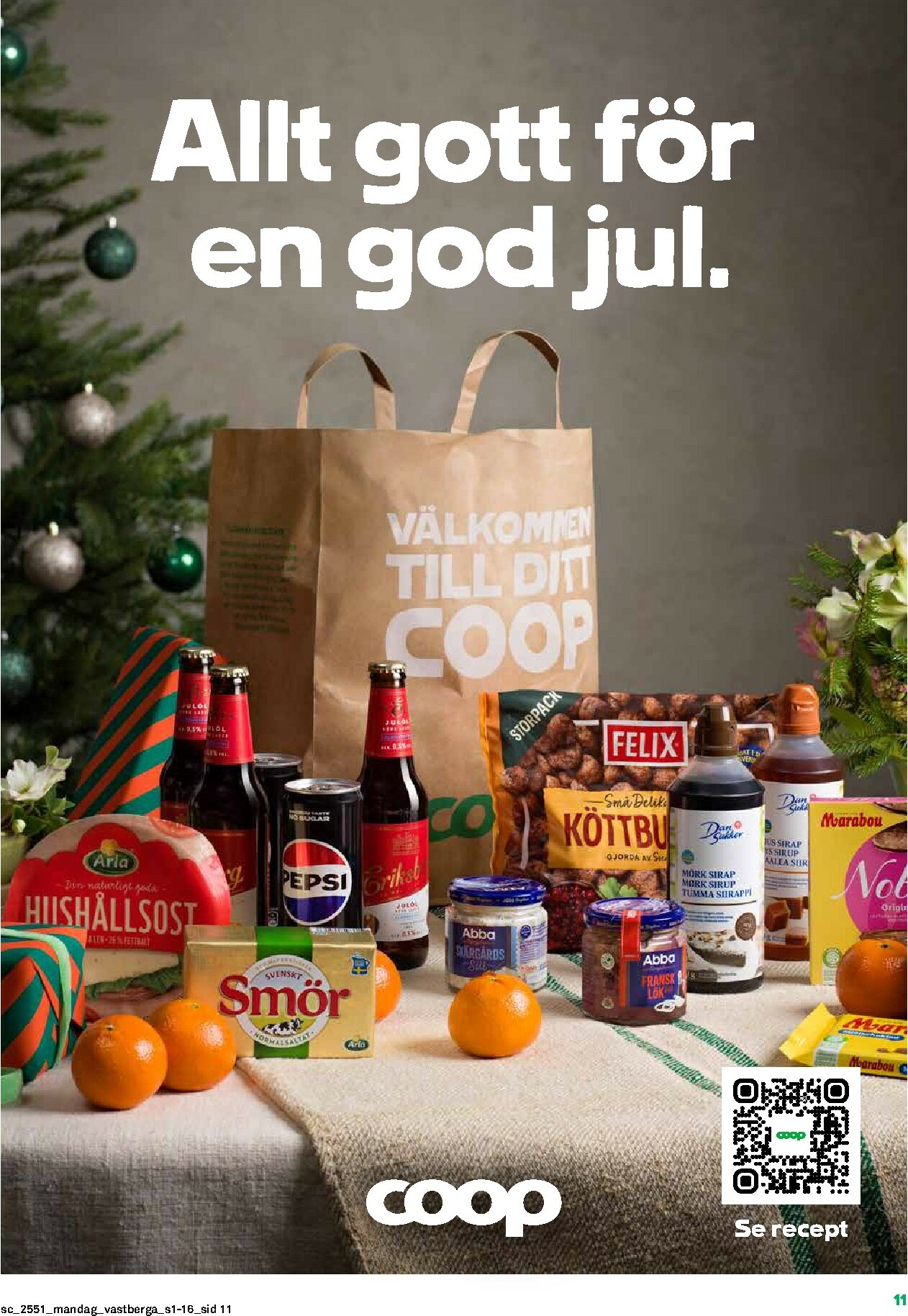 coop - Stora Coop-reklambladet giltigt från 15/12 - 24/12 - page: 11