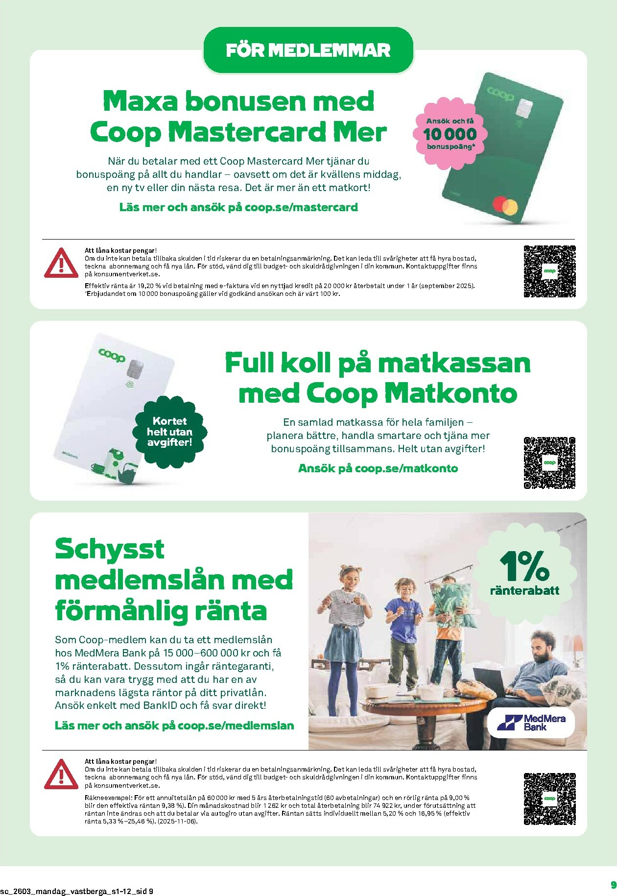 coop - Stora Coop-reklambladet giltigt från 12/01 - 18/01 - page: 9