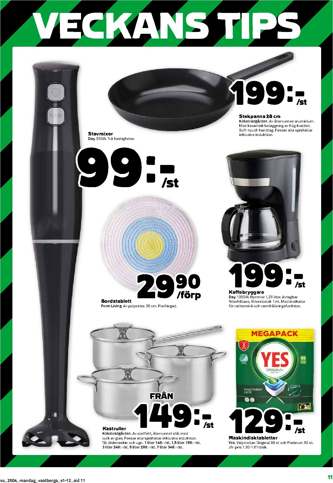 coop - Stora Coop-reklambladet giltigt från 19/01 - 25/01 - page: 11