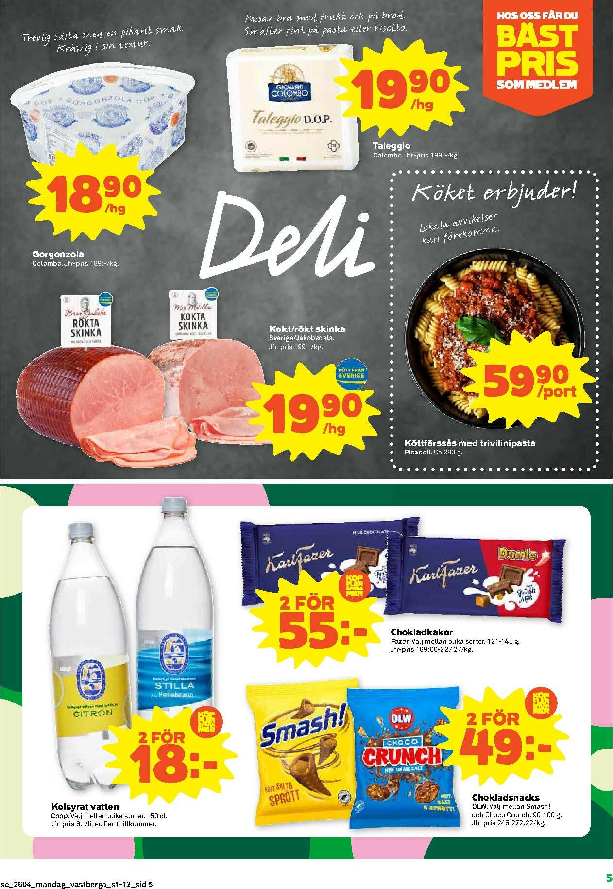 coop - Stora Coop-reklambladet giltigt från 19/01 - 25/01 - page: 5