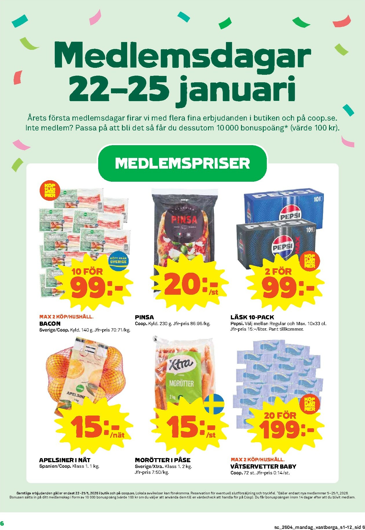 coop - Stora Coop-reklambladet giltigt från 19/01 - 25/01 - page: 6
