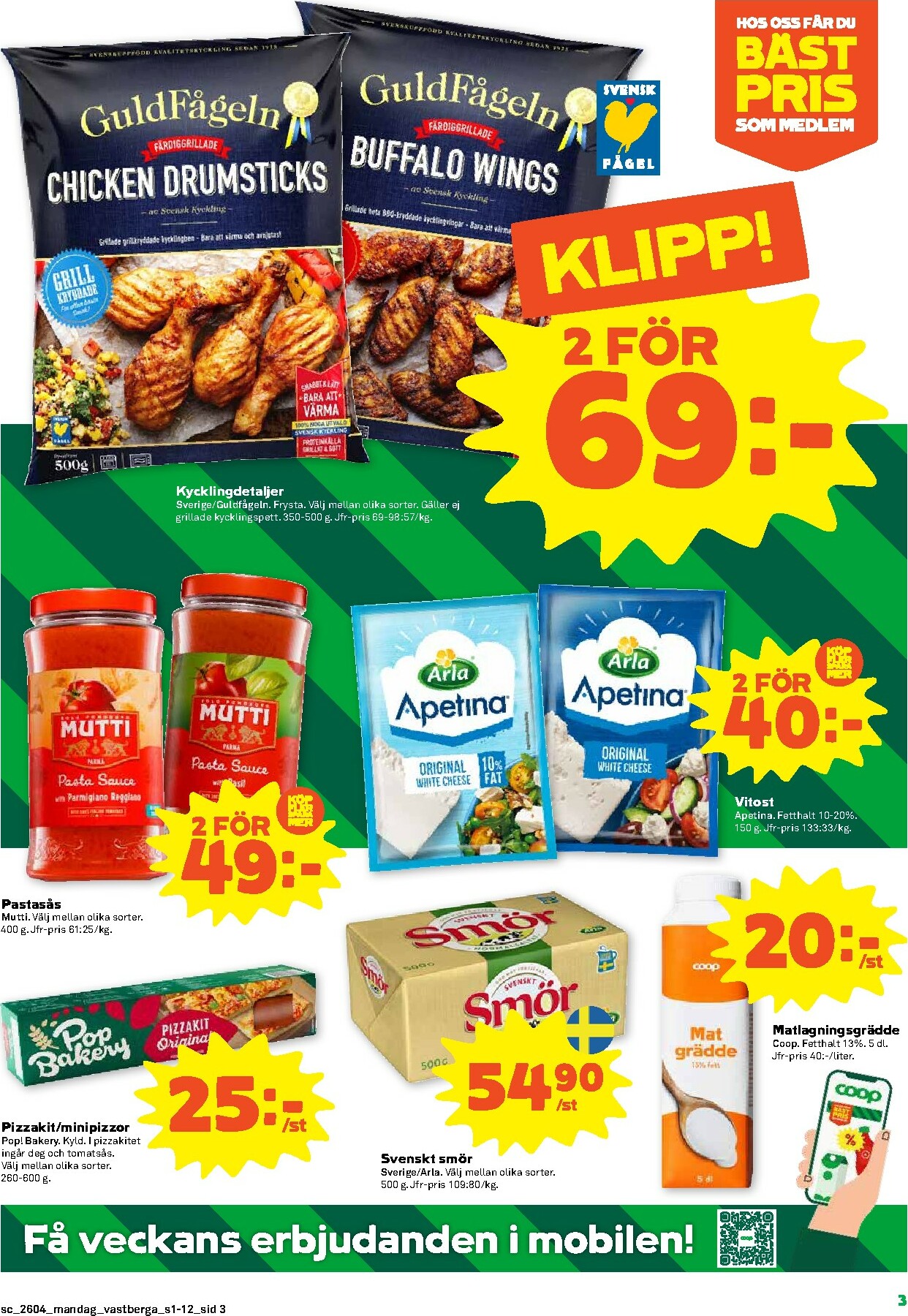 coop - Stora Coop-reklambladet giltigt från 19/01 - 25/01 - page: 3