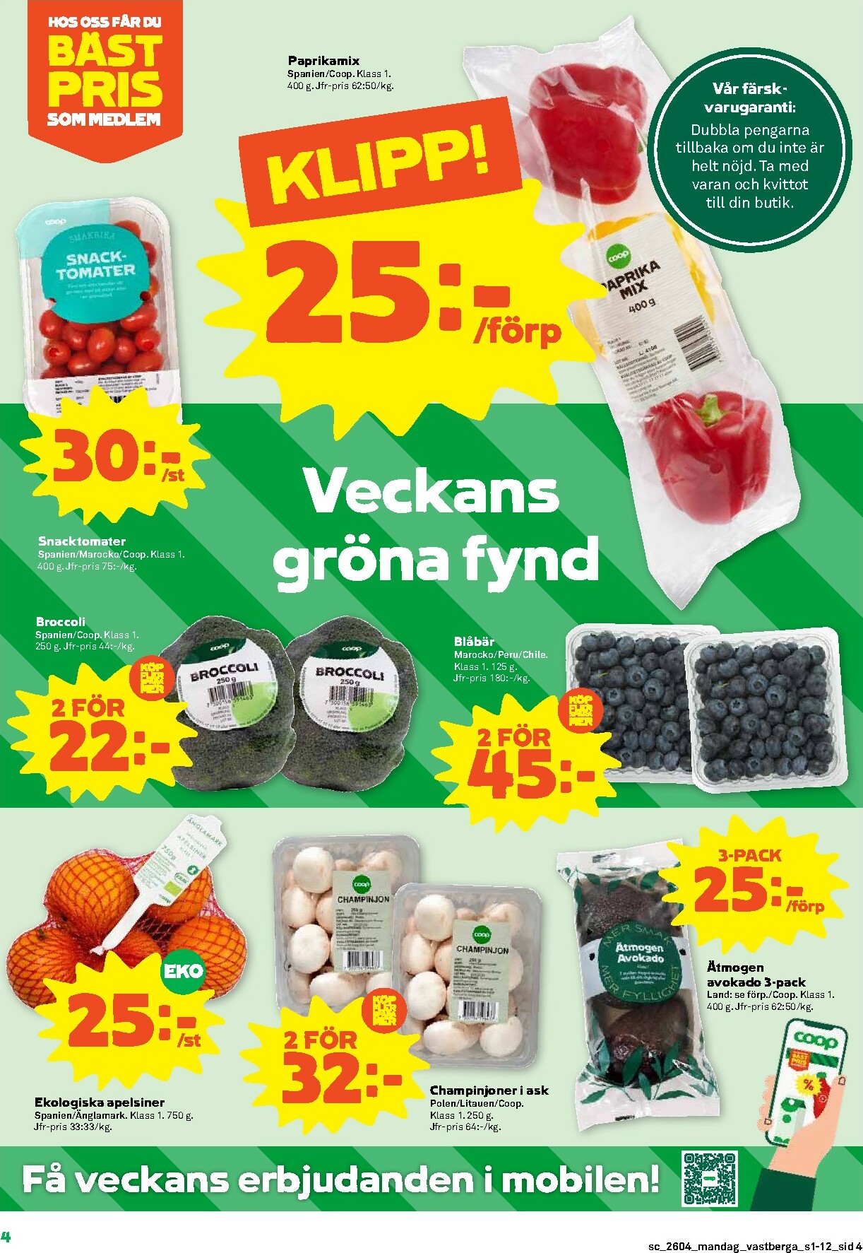 coop - Stora Coop-reklambladet giltigt från 19/01 - 25/01 - page: 4