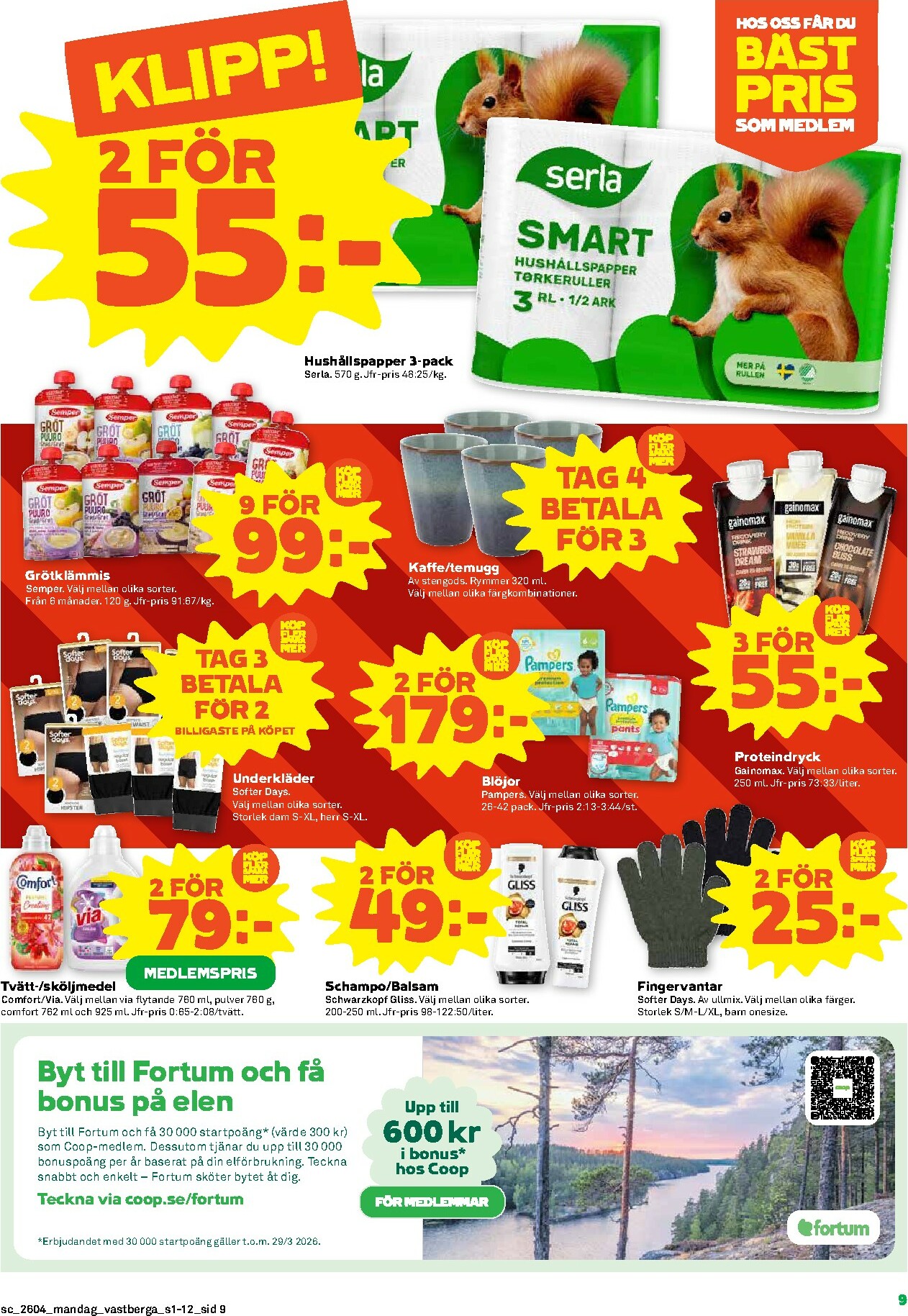 coop - Stora Coop-reklambladet giltigt från 19/01 - 25/01 - page: 9