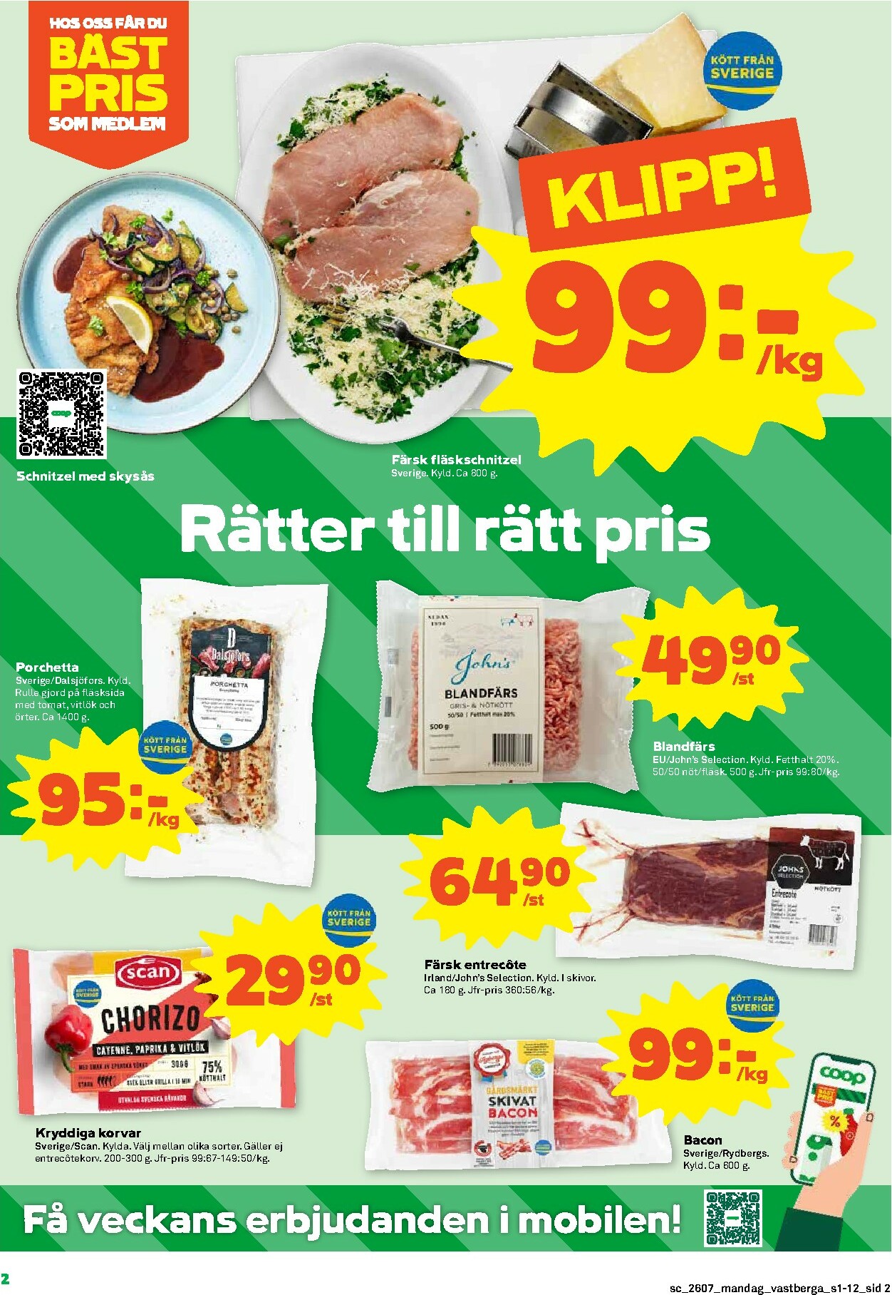 coop - Stora Coop-reklambladet giltigt från 09/02/2026 - 15/02/2026 - page: 2