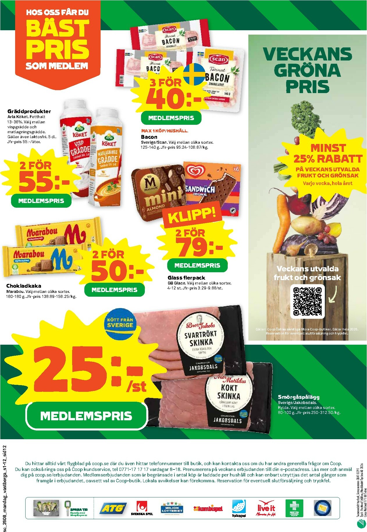 coop - Stora Coop-reklambladet giltigt från 16/02/2026 - 22/02/2026 - page: 12