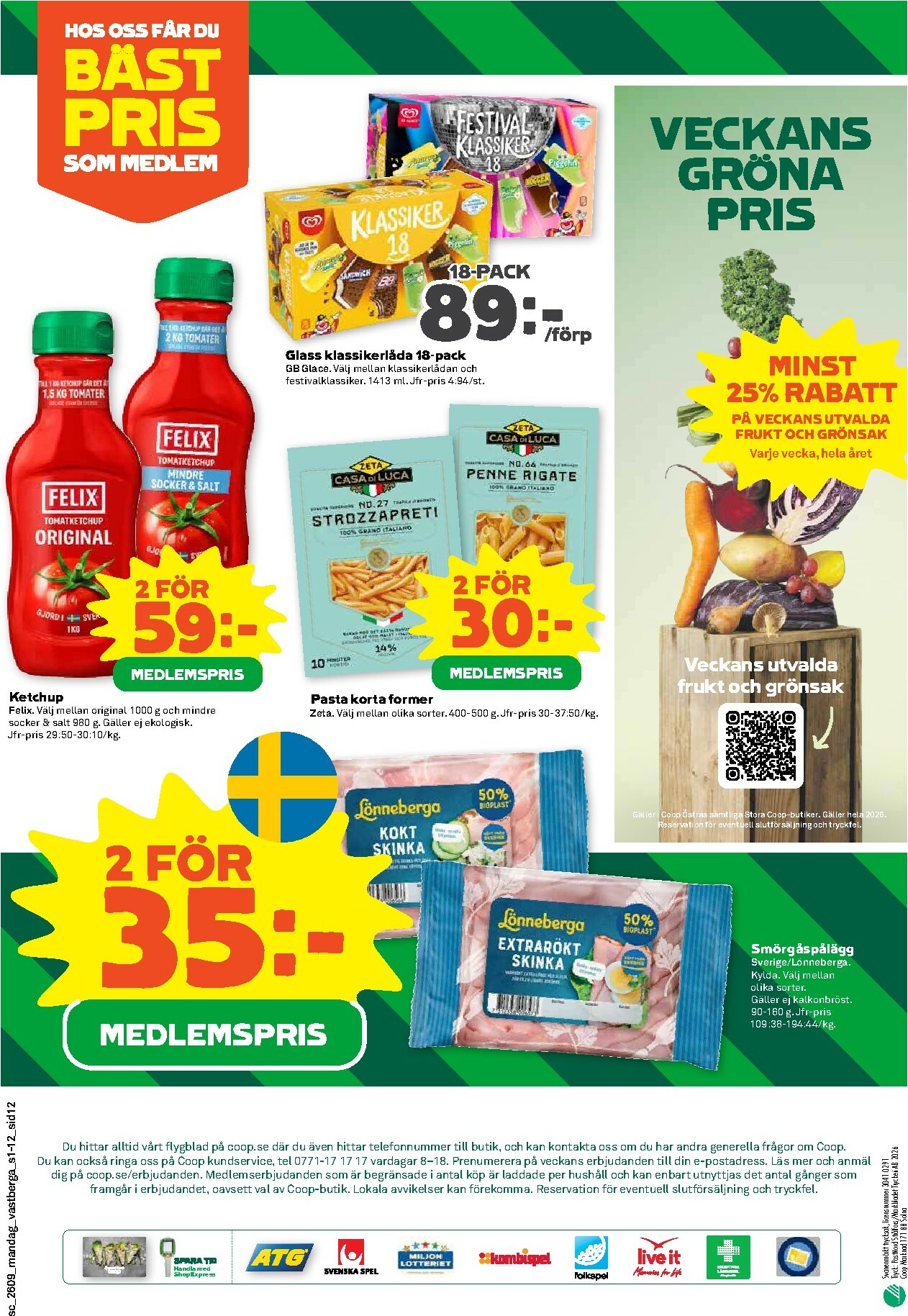 coop - Stora Coop-reklambladet giltigt från 23/02/2026 - 01/03/2026 - page: 12