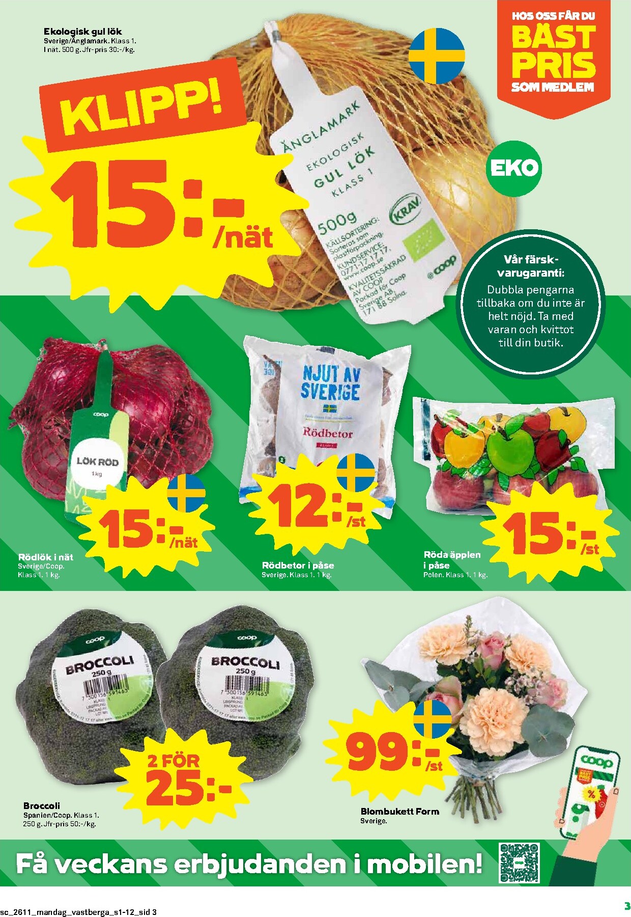 coop - Stora Coop-reklambladet giltigt från 09/03/2026 - 15/03/2026 - page: 3
