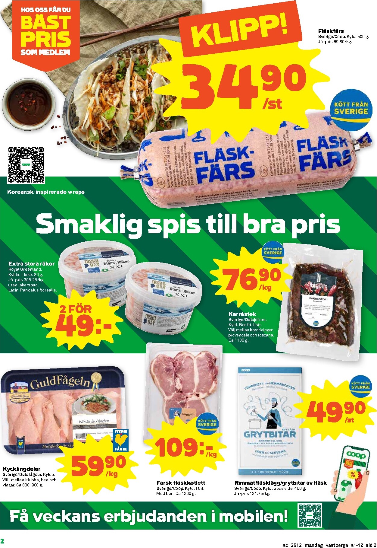 coop - Stora Coop-reklambladet giltigt från 16/03/2026 - 22/03/2026 - page: 2