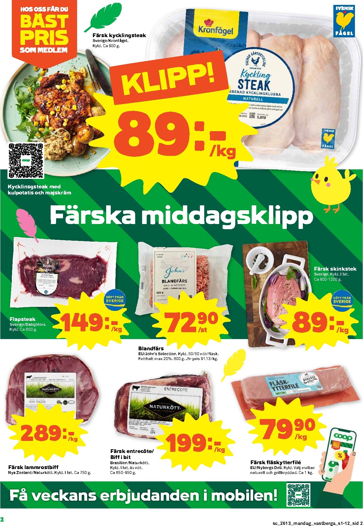 coop - Stora Coop-reklambladet giltigt från 23/03/2026 - 29/03/2026 - page: 2