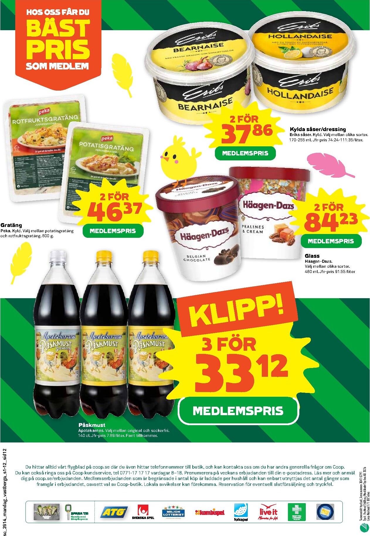 coop - Stora Coop-reklambladet giltigt från 30/03/2026 - 06/04/2026 - page: 12