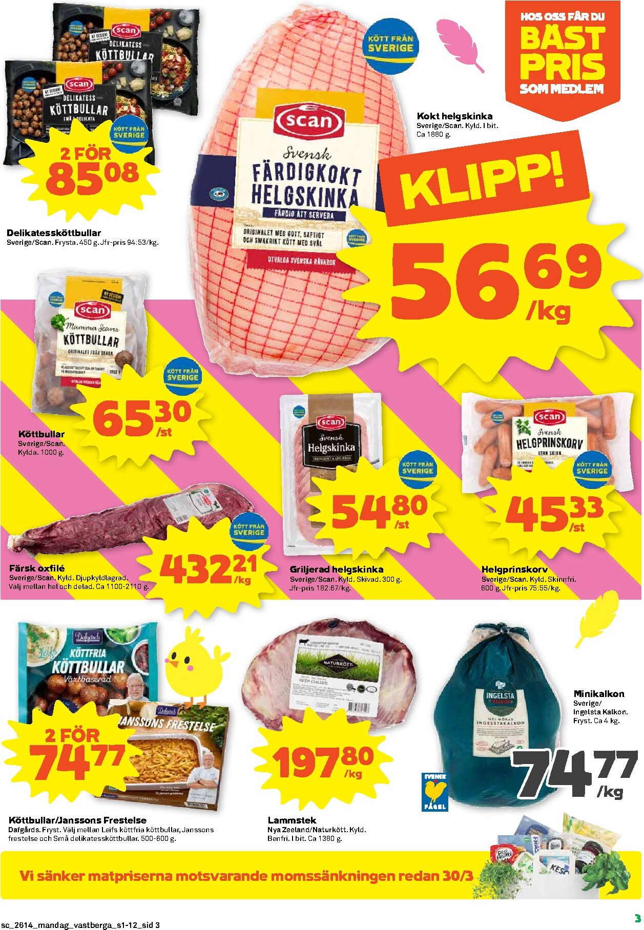 coop - Stora Coop-reklambladet giltigt från 30/03/2026 - 06/04/2026 - page: 3
