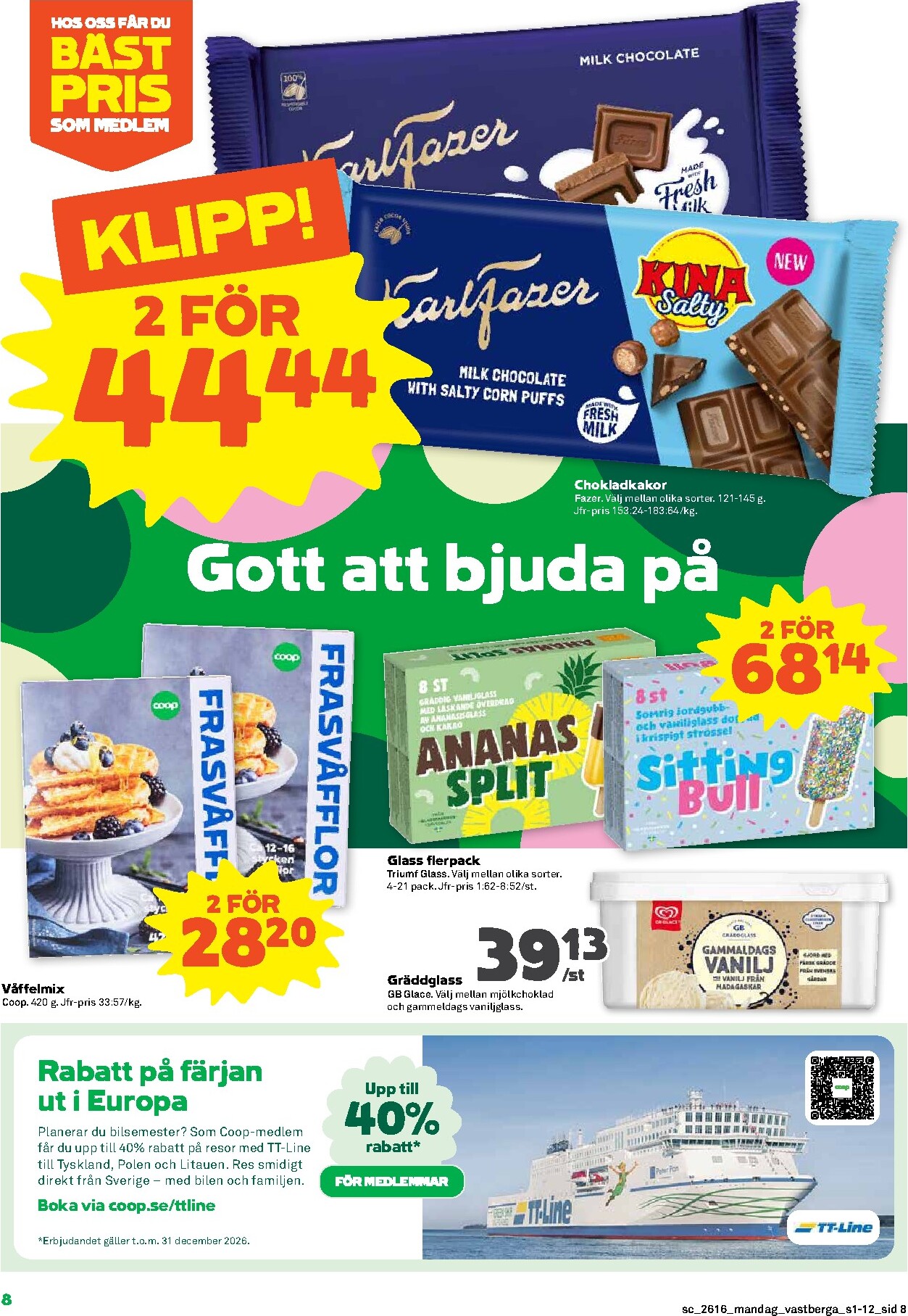 coop - Stora Coop reklamblad för nästa vecka från måndag 13/04/2026 till söndag 19/04/2026 - page: 8