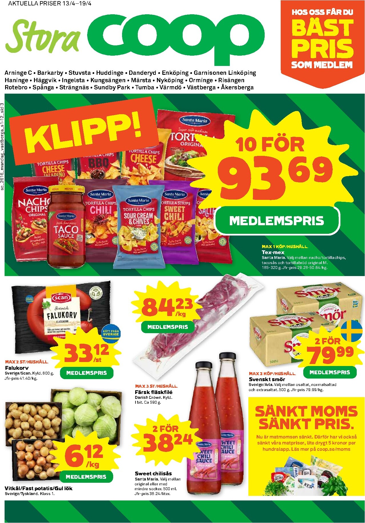 coop - Stora Coop reklamblad för nästa vecka från måndag 13/04/2026 till söndag 19/04/2026 - page: 3