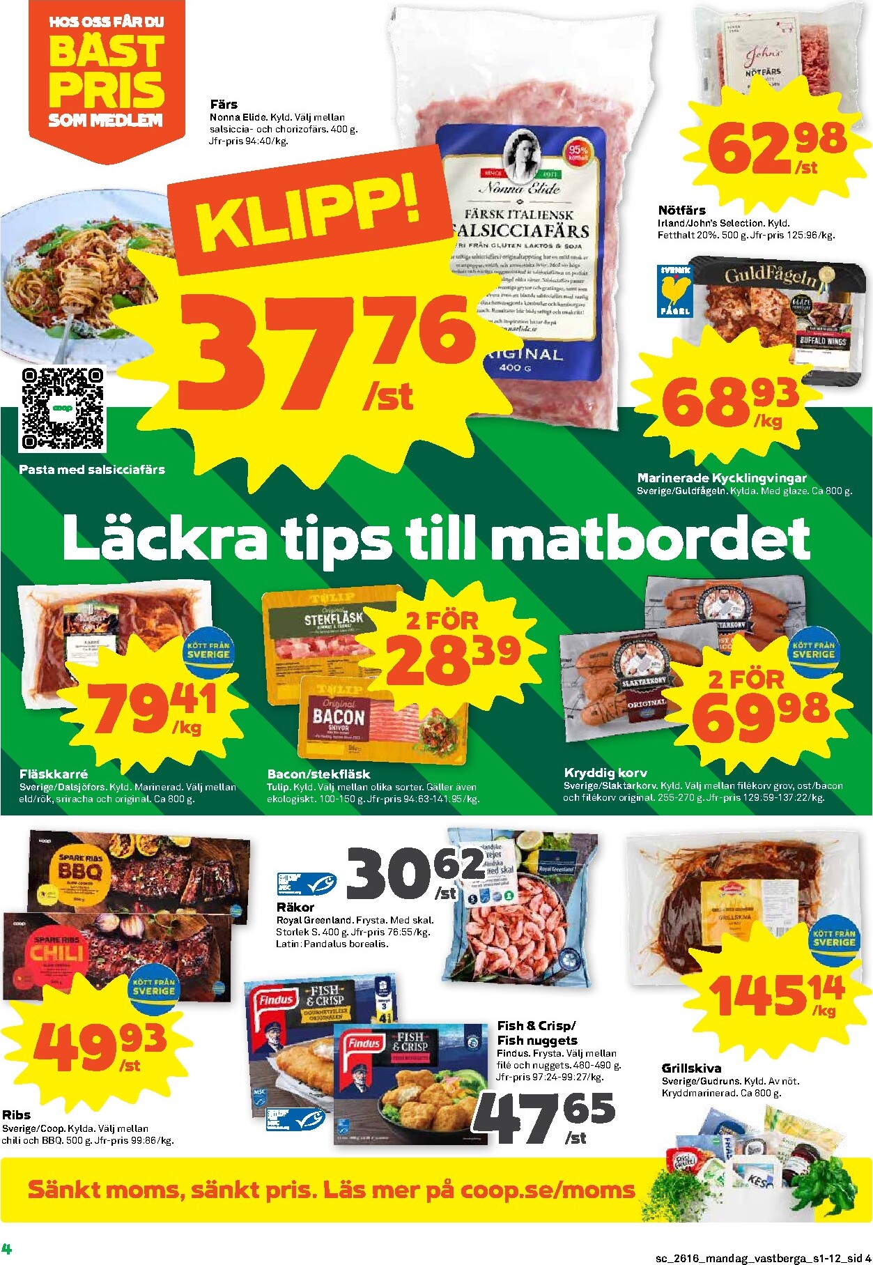 coop - Stora Coop reklamblad för nästa vecka från måndag 13/04/2026 till söndag 19/04/2026 - page: 4