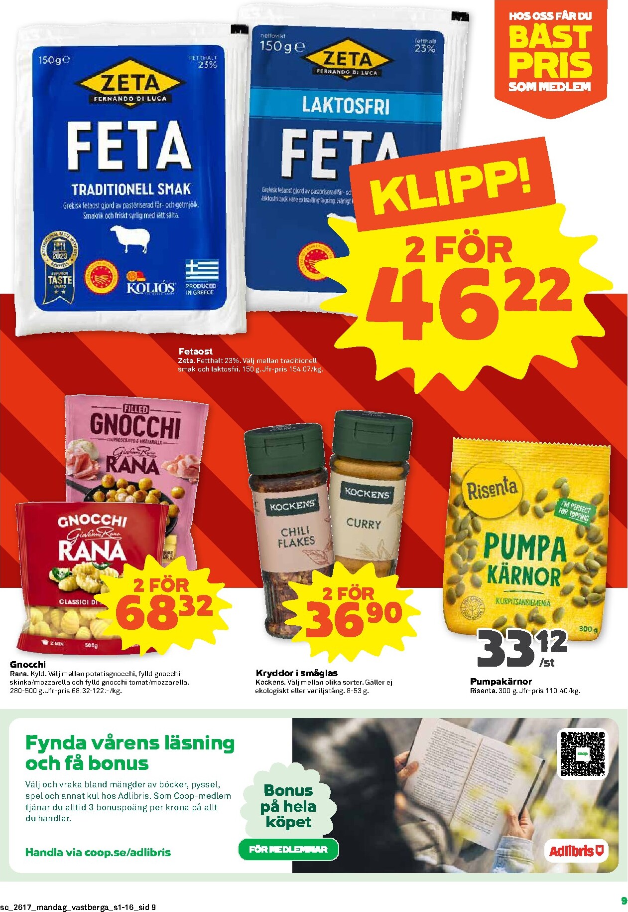 coop - Stora Coop reklamblad för nästa vecka från måndag 20/04/2026 till söndag 26/04/2026 - page: 9