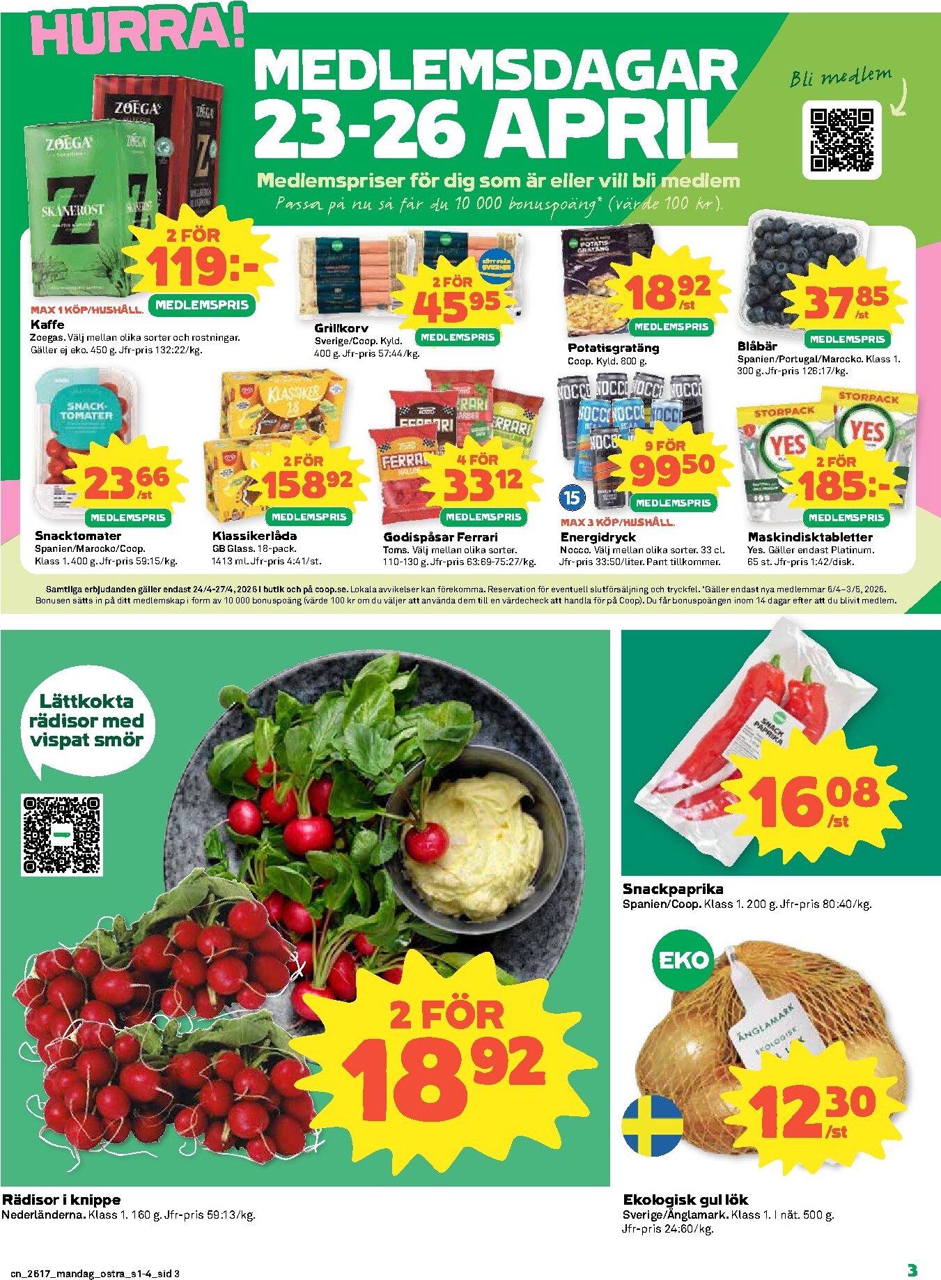 coop - Coop reklamblad för nästa vecka från måndag 20/04/2026 till söndag 26/04/2026 - page: 3