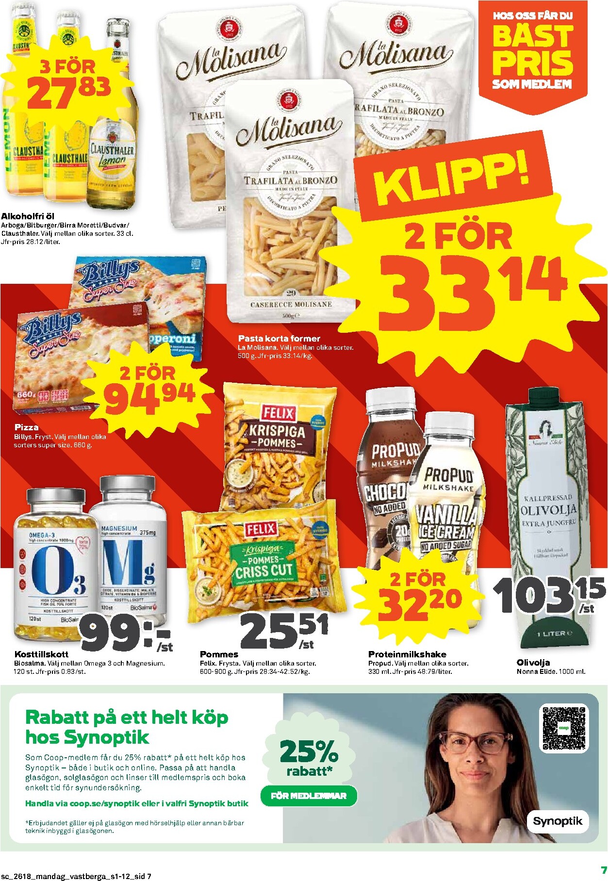 coop - Stora Coop reklamblad för nästa vecka från måndag 27/04/2026 till söndag 03/05/2026 - page: 7