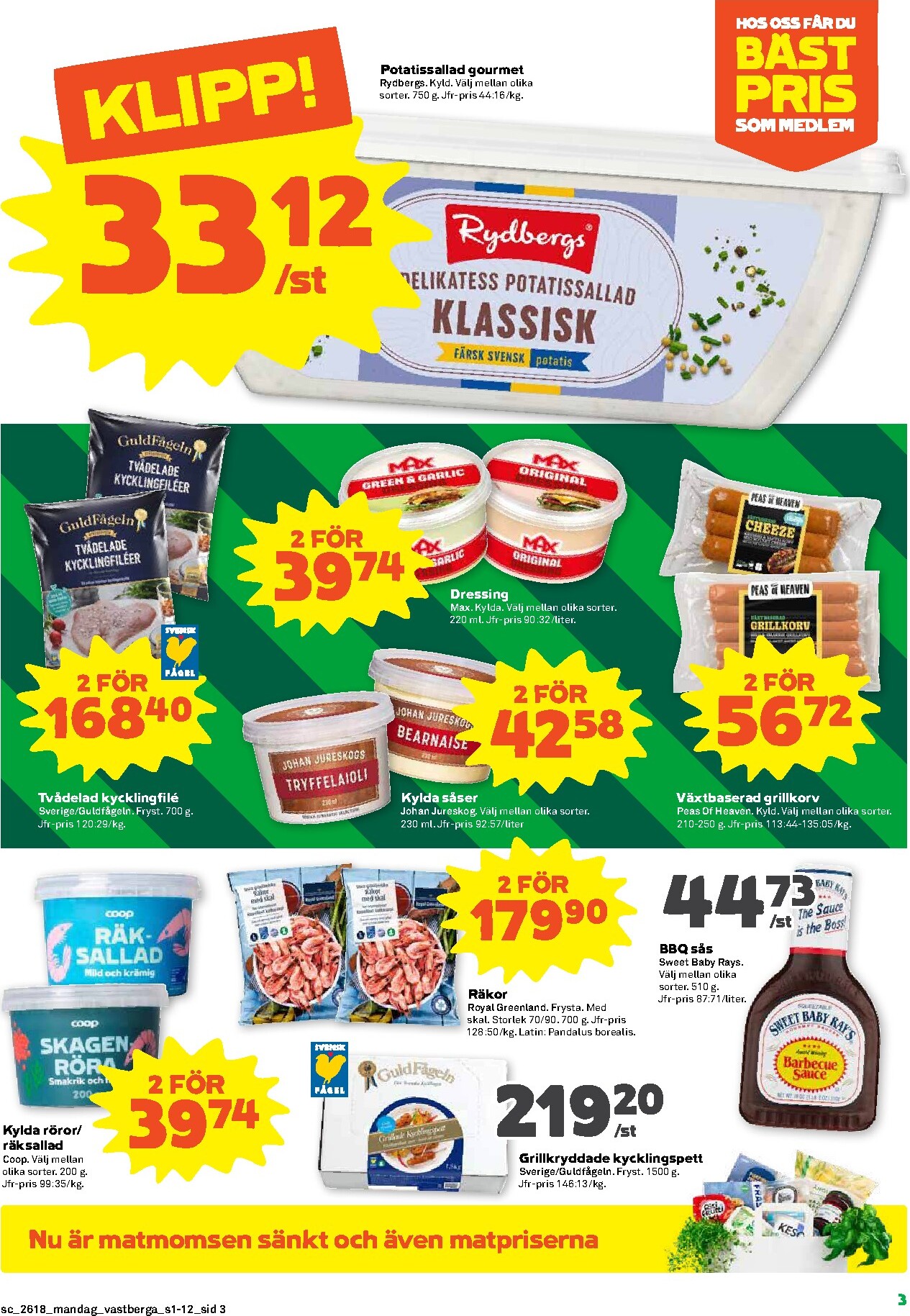 coop - Stora Coop reklamblad för nästa vecka från måndag 27/04/2026 till söndag 03/05/2026 - page: 3