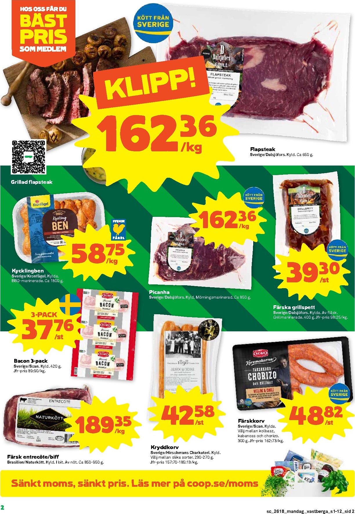 coop - Stora Coop reklamblad för nästa vecka från måndag 27/04/2026 till söndag 03/05/2026 - page: 2