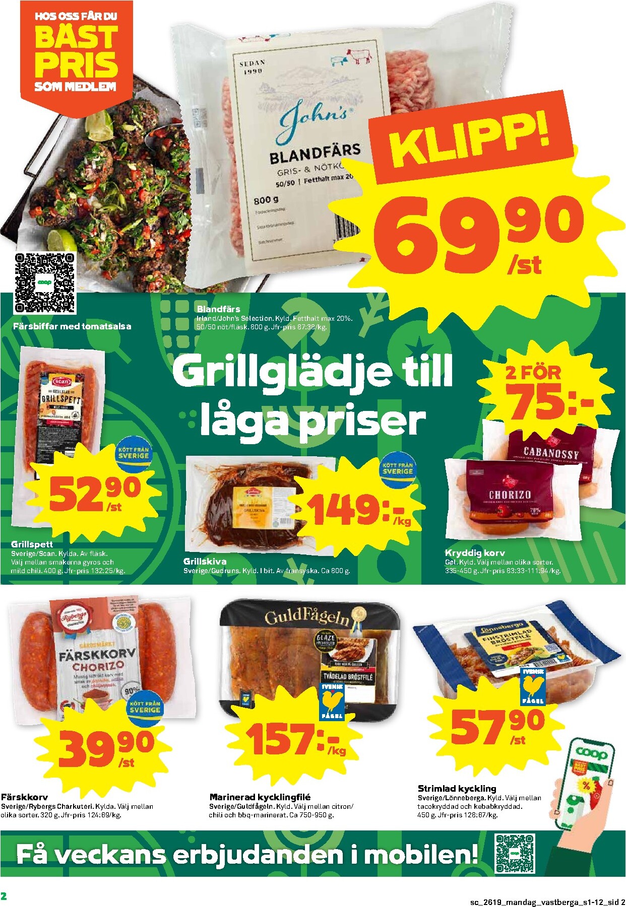 coop - Stora Coop reklamblad för nästa vecka från måndag 04/05/2026 till söndag 10/05/2026 - page: 2