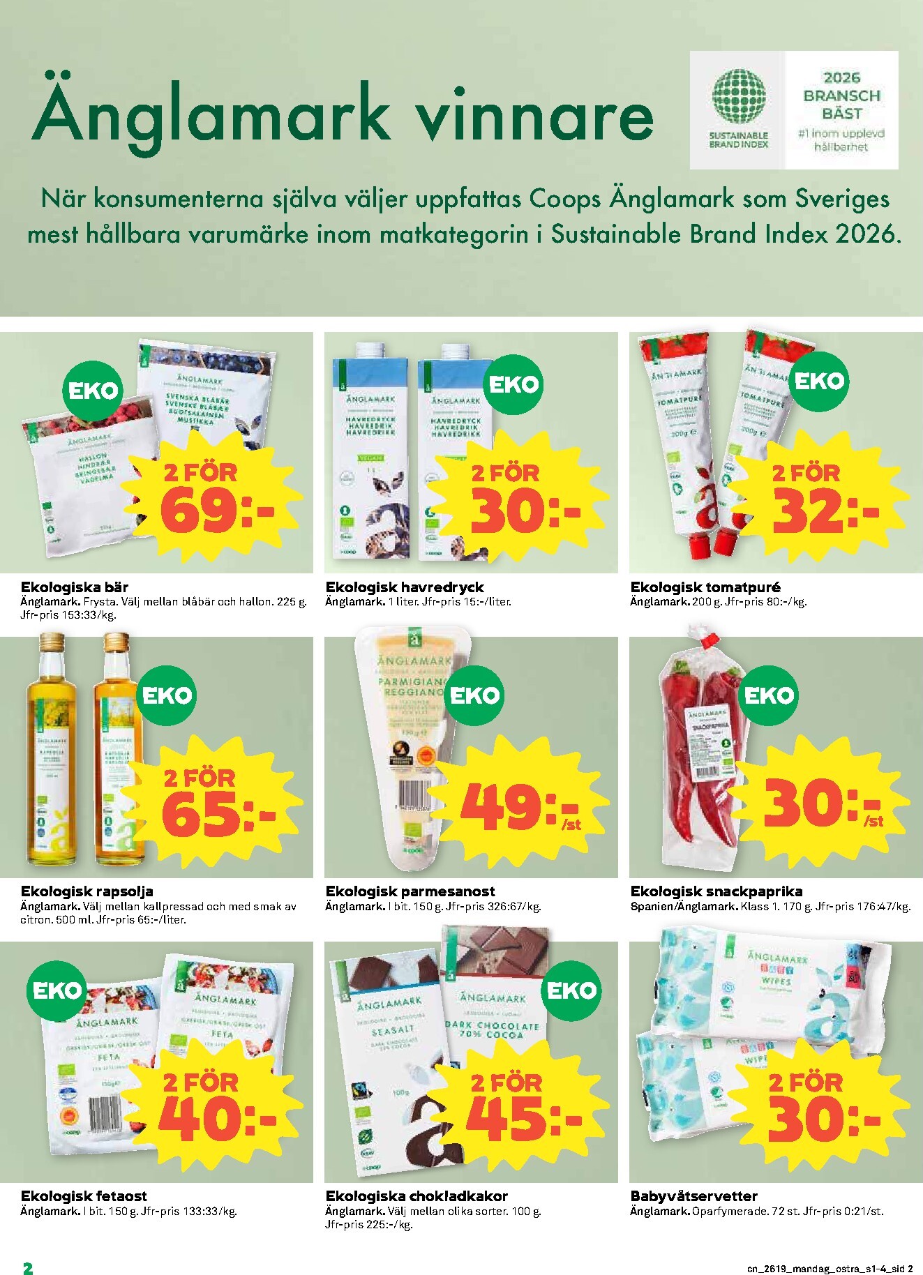 coop - Aktuellt Coop reklamblad giltigt från måndag 04/05/2026 till söndag 10/05/2026 - page: 2
