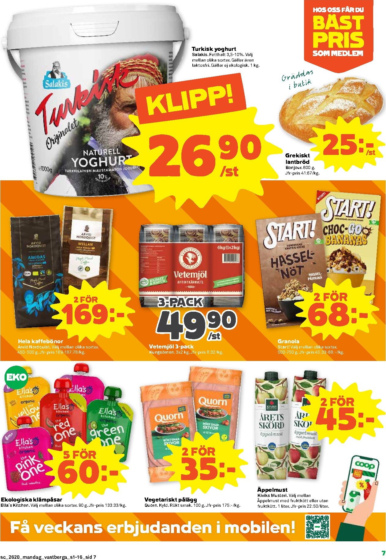 coop - Stora Coop reklamblad för nästa vecka från måndag 11/05/2026 till söndag 17/05/2026 - page: 7