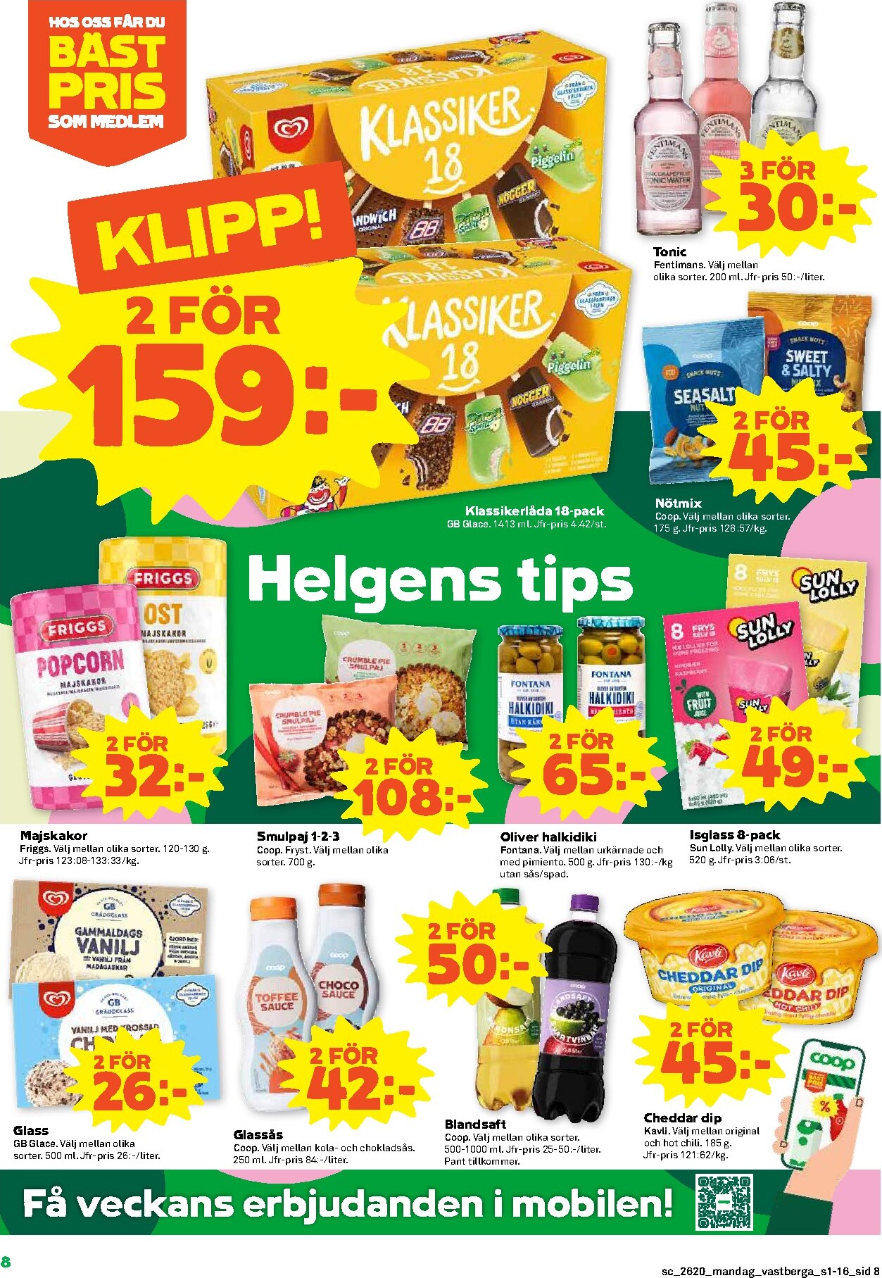 coop - Stora Coop reklamblad för nästa vecka från måndag 11/05/2026 till söndag 17/05/2026 - page: 8