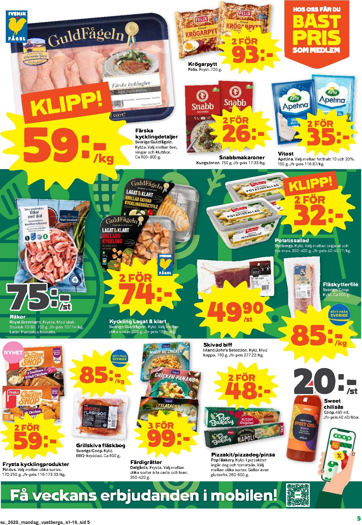 coop - Stora Coop reklamblad för nästa vecka från måndag 11/05/2026 till söndag 17/05/2026 - page: 5