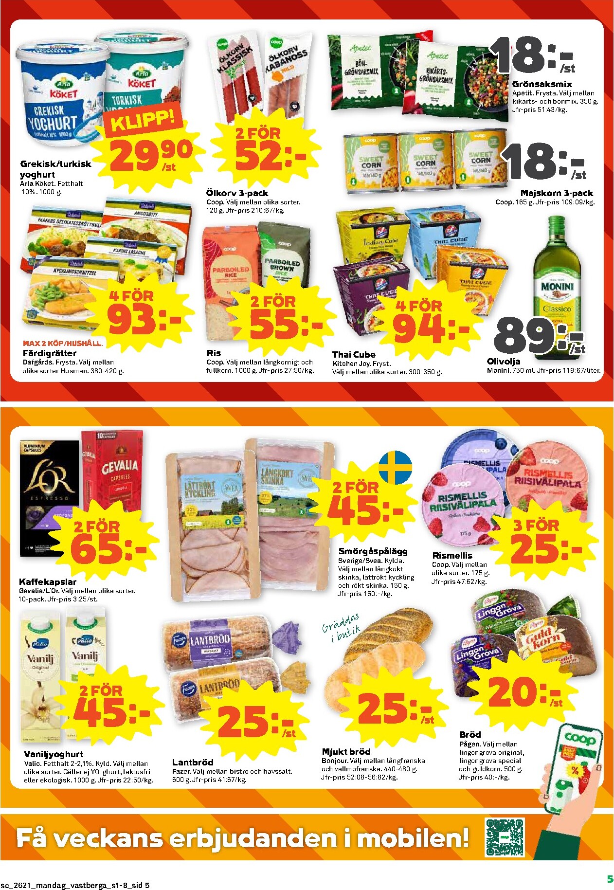 coop - Stora Coop reklamblad för nästa vecka från måndag 18/05/2026 till söndag 24/05/2026 - page: 5